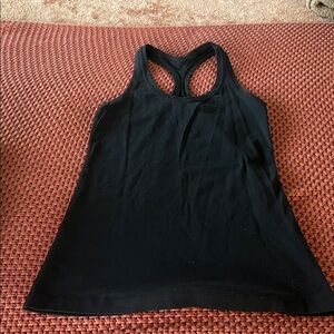 lululemon athletica Classic Black Tank Top
